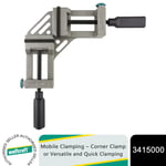 wolfcraft Mobile Clamping - Corner Clamp for Versatile and Quick Clamping