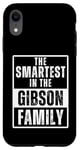 iPhone XR Smartest in the Gibson Family Name Case