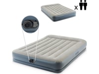 Uppblåsbar Madrass 203X152 Cm Med Pump För Två Personer Intex 64118Nd