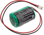 Batteri 0-9912-J för Visonic, 7.2V, 230 mAh