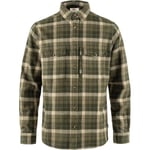 Fjällräven Mens Värmland Heavy Flannel Shirt (Grön (GREEN-DEEP FOREST/620-662) Medium)
