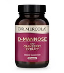 Dr. Mercola D-Mannose Tranbärextrakt 60 kapslar