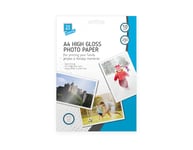 Premium Glossy Photo Paper A4 230GSM Inkjet Printer Quality Bright White 10 Pack