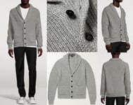 Tom Ford Shawl Collar Cable-Knit Cardigan Jacket Knitted Pullover Sweater XL