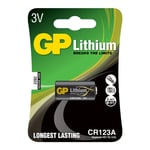 Pro Lithiumbatteri, CR123A, 1-pack