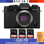 Fujifilm X-T30 II Nu Noir+ 3 SanDisk 64GB Extreme PRO UHS-I SDXC + Guide PDF MCZ DIRECT '20 TECHNIQUES POUR RÉUSSIR VOS PHOTOS