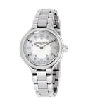 Frederique Constant Frédérique Horological Smartwatch WoMens Silver Watch FC-281WHD3ER6B Stainless Steel (archived) - One Size