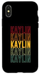 Coque pour iPhone X/XS Kaylin Pride, Kaylin