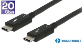 DeLOCK Thunderbolt 3 kabel (USB-C 3.1 - Gen 3) - 1 m