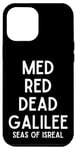 Coque pour iPhone 12 Pro Max Med Red Dead Galilee Sea Israël