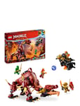 Heatwave Transforming Lava Dragon Toy Set Patterned LEGO