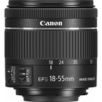 Canon - ef-s 18-55mm f/4-5,6 is stm Objectif Noir (1620C005)