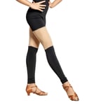 SCGGINTTANZ GD4102 kid latin modern ballroom dance professional elastic mesh splicing design trousers for girl ((Sbs) black+skin color, 160)