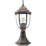 Rabalux - Lampe de table Lampadaire Lampe d'extérieur en métal bon verre antikgold Ø16,5cm h: 41,5cm IP43