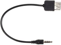 Cable adaptateur Maclean Jack 3.5mm vers USB Femelle (pour iPhone/iPod)