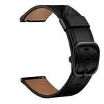 Leather Watchband för Samsung Galaxy Watch 3 45mm - Black