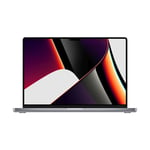 Apple MacBook Pro 16" 512 Go SSD 64 Go RAM Puce Apple M1 Max CPU 10 curs GPU 32 curs Gris Sidéral 2021