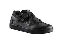Leatt DBX 5.0 Clip-On Shoes - Black - 7 US/40 Mountain Biking - Unisex - Adult
