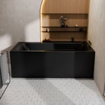 Waterlux Designa badekar 150 cm i sort matt