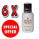 6 X 30ML Molton Brown Nourishing Body Lotion Black PeppercornTOTALL 180ML.JOBLOT