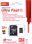 32GB microSD Memory card for Lenovo Tab M7, Lenovo Tab M8 Tablet, Class 10 80MB