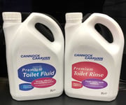 Blue 2L & Pink 2L Chemical Toilet Cleaner Fluid Caravan Cannock Caravan Accessor