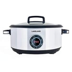Lakeland Digital Family Sized Slow Cooker 6.5L with 24 Hour Delay Timer
