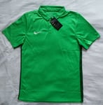 Nike Dry Polo Shirt Mens Medium Green Dri-Fit Golf Casual Short Sleeve Top Sport