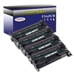 Lot de 4 Toners compatibles pour imprimante HP LaserJet Pro M402m, M402n Noir - 9 200p - T3AZUR