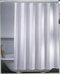 Van Der P Unicolor badeforhæng, 200x220 cm, hvid