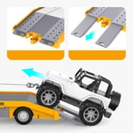 RC Tow Truck Toy Radio Control Lorry Model for Motor Skills