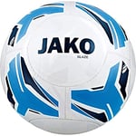 JAKO 2369 Glaze 14 Panel HS Ims Ballon d'entraînement Blanc/Bleu Ciel Taille 4
