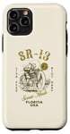 iPhone 11 Pro SR-13 Scenic Route Florida Motorcycle Ride Distressed Design Case