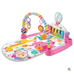 Fisher-Price Piano Mat And Baby Play Gym Activity Toddler Infant Toy 4-in-1 Pink