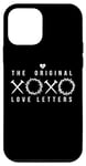 Coque pour iPhone 12 mini Les lettres d'amour originales XOXO Christian He Is Risen Faith