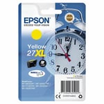 Genuine Epson 27XL, Alarm Clock Yellow Original Ink Cartridge T2714 C13T27144012