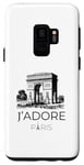 Galaxy S9 I love Paris J-Adore Paris Case