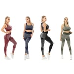 Yoga Set Workout Clothes For Women Sports Bra And Leggings Sport F