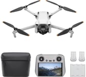 DJI Mini 3 Drone Fly More Combo with RC Controller - Grey, Silver/Grey