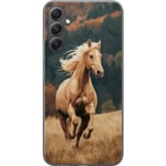 Samsung Galaxy A35 Genomskinligt Skal Springande Häst