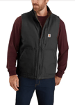 Carhartt Washed Duck Lined Mock Neck Vest