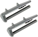 Aspares Rear Runner Rail Cap Clip for BEKO Dishwasher Basket and Cutlery Tray Clip Stopper (Set of 2 Pieces)