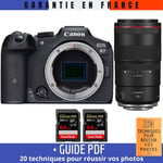 Canon EOS R7 + RF 100mm F2.8 L Macro IS USM + 2 SanDisk 64GB Extreme PRO UHS-II SDXC 300 MB/s + Guide PDF ""20 techniques pour r?ussir vos photos