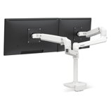ERGOTRON – LX desk dual stacking arm, Low Profile, bwt (45-610-216)