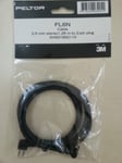 3M Peltor SportTac FL6N 3.5mm Stereo Plug 1.25 Meters Long Free UK Shipping