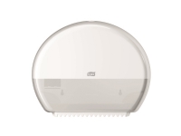 Dispenser Toiletpapir Tork T2 Jumbo Mini Plast Hvid,1 Stk/krt