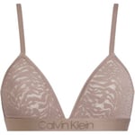 Calvin Klein BH Intrinsic Unlined Triangle Bra Beige Medium Dam