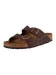 Birkenstock Men's Arizona Oiled Leather Sandals, Brown