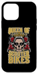 Coque pour iPhone 12 mini Mobylette Motard Patinette - Moto Trotinette Scooter