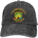 MiniMini Army Invasion of Grenada 16th Mp BDE Opn Urgent Fury W SVC Denim Hats Baseball Cap Dad Hat